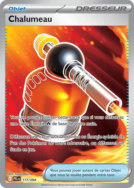 Chalumeau (PFL 117/094) - ME02 Flammes Fantasmagoriques - Carte Pokémon
