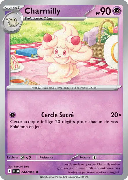Charmilly (PFL 044/094) - ME02 Flammes Fantasmagoriques - Carte Pokémon