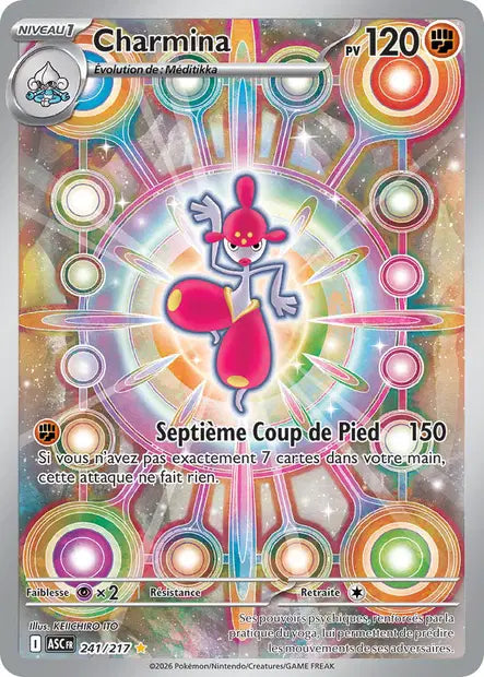 Charmina (ASC 241/217) - ME02.5 Héros Transcendants - Carte Pokémon