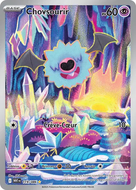Chovsourir (WHT 119/086) - Flamme Blanche - Carte Pokémon EV10.5