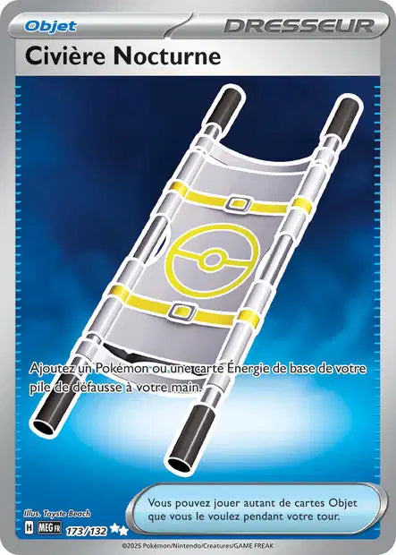 Civière Nocturne (MEG 173/132) - Méga-Évolutions - Carte Pokémon ME01
