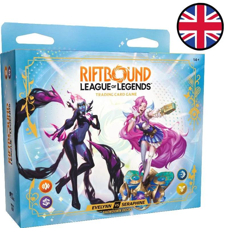 Coffret Champion Deck Showdown Riftbound : Radiance - Seraphine vs Evelynn - EN