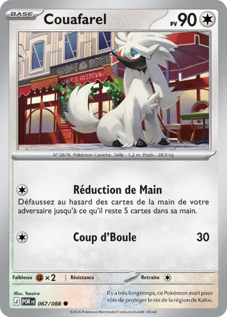 Couafarel (POR 067/088) - ME03 Équilibre Parfait - Carte Pokémon