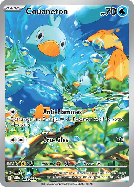 Couaneton (WHT 109/086) - Flamme Blanche - Carte Pokémon EV10.5
