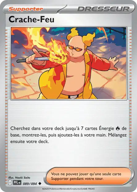 Crache-Feu (PFL 089/094) - ME02 Flammes Fantasmagoriques - Carte Pokémon