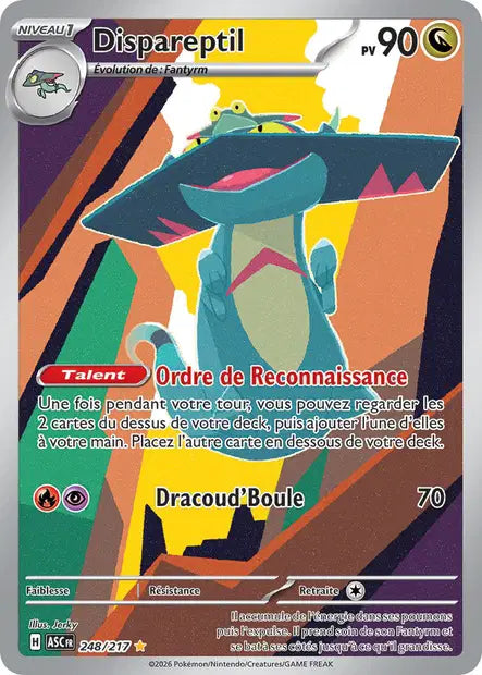 Dispareptil (ASC 248/217) - ME02.5 Héros Transcendants - Carte Pokémon