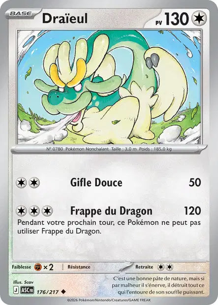 Draïeul (ASC 176/217) - ME02.5 Héros Transcendants - Carte Pokémon