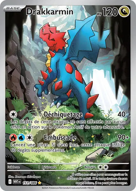 Drakkarmin (WHT 151/086) - Flamme Blanche - Carte Pokémon EV10.5