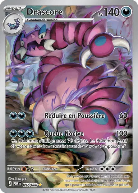 Drascore (POR 097/088) - ME03 Équilibre Parfait - Carte Pokémon
