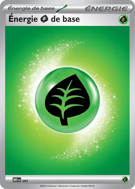 Énergie Plante de base (MEE 001) - Énergies Méga-Évolution - Carte Pokémon