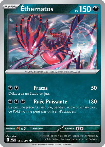 Éthernatos (PFL 069/094) - ME02 Flammes Fantasmagoriques - Carte Pokémon