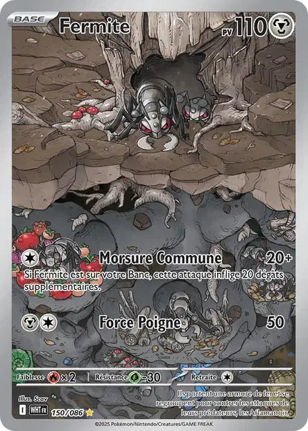 Fermite (WHT 150/086) - Flamme Blanche - Carte Pokémon EV10.5