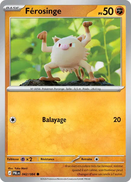 Pokémon - ME05 Nuit Noire - Férosinge (PBL 042/084)