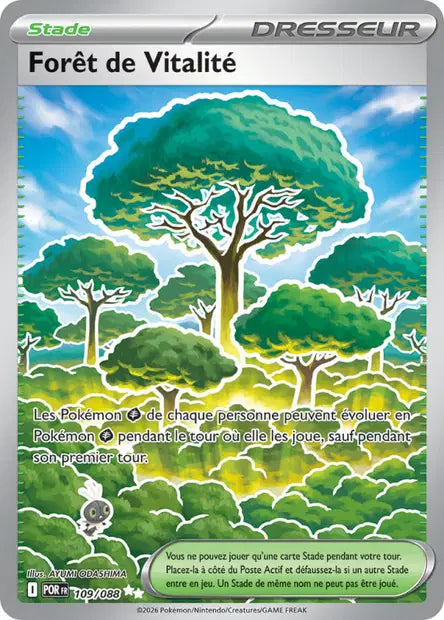 Forêt de Vitalité (POR 109/088) - ME03 Équilibre Parfait - Carte Pokémon
