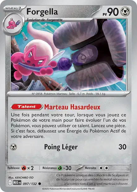 Forgella (MEG 097/132) - Méga-Évolutions - Carte Pokémon ME01