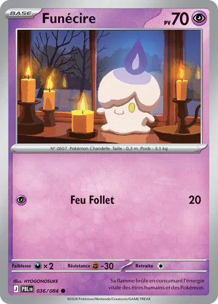 Pokémon - ME05 Nuit Noire - Funécire (PBL 036/084)