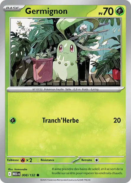Germignon (MEG 008/132) - Méga-Évolutions - Carte Pokémon ME01