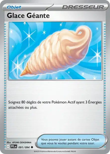 Glace Géante (PFL 091/094) - ME02 Flammes Fantasmagoriques - Carte Pokémon