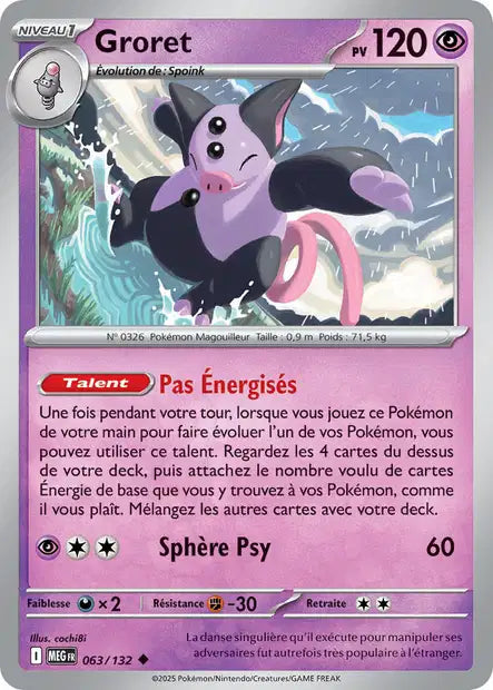 Groret (MEG 063/132) - Méga-Évolutions - Carte Pokémon ME01