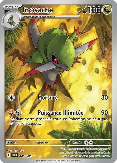 Incisache (BLK 146/086) - Foudre Noire - Carte Pokémon EV10.5