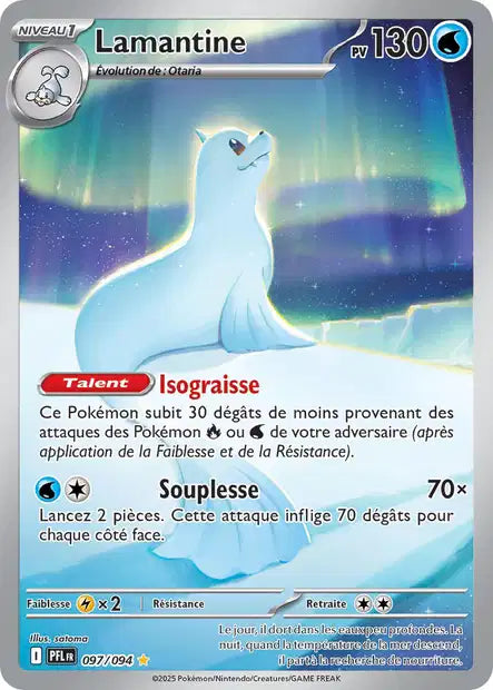 Lamantine (PFL 097/094) - ME02 Flammes Fantasmagoriques - Carte Pokémon