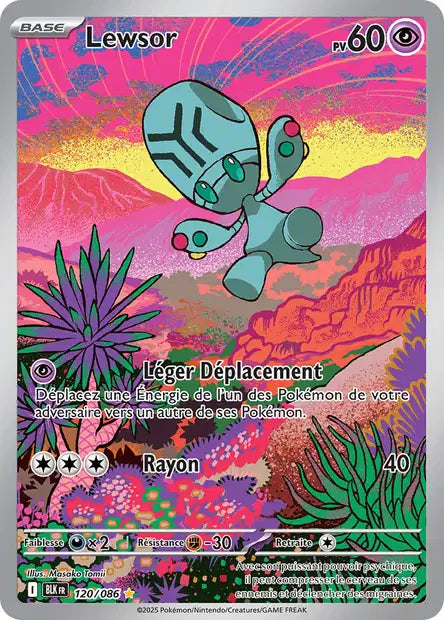 Lewsor (BLK 120/086) - Foudre Noire - Carte Pokémon EV10.5