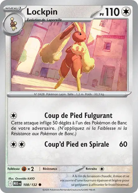 Lockpin (MEG 108/132) - Méga-Évolutions - Carte Pokémon ME01