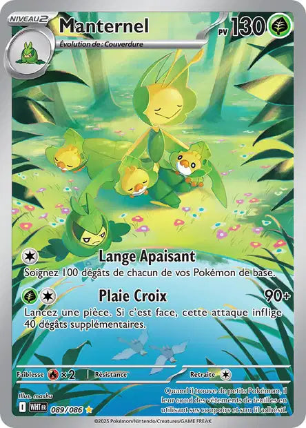Manternel (WHT 089/086) - Flamme Blanche - Carte Pokémon EV10.5