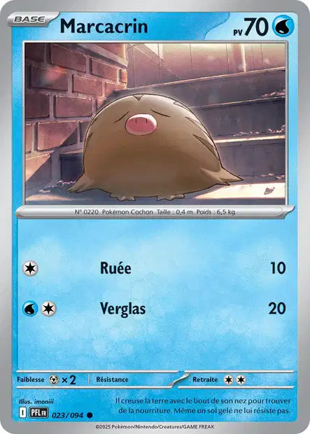 Marcacrin (PFL 023/094) - ME02 Flammes Fantasmagoriques - Carte Pokémon