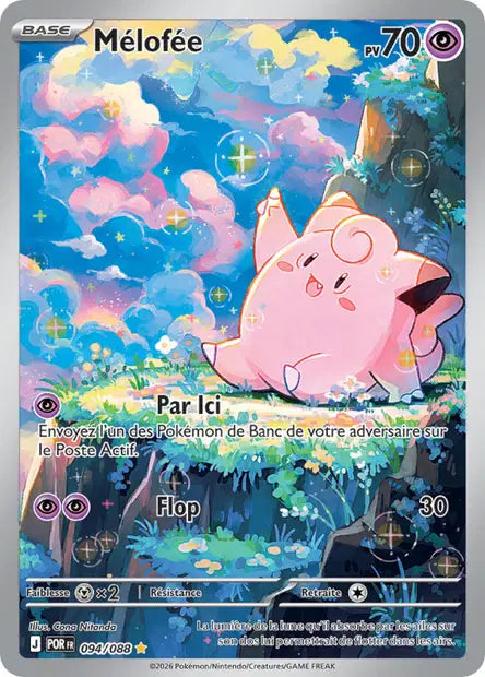 Mélofée (POR 094/088) - ME03 Équilibre Parfait - Carte Pokémon