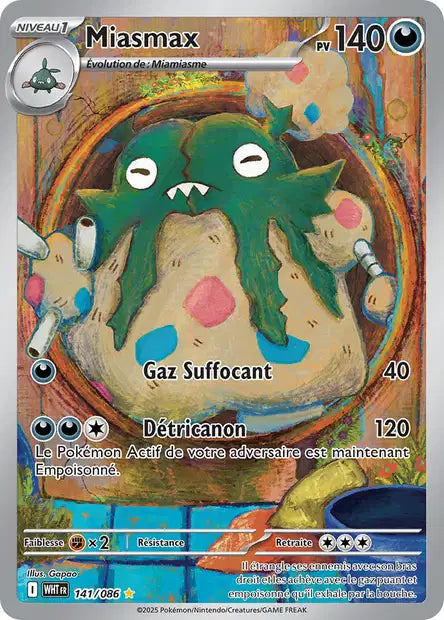 Miasmax (WHT 141/086) - Flamme Blanche - Carte Pokémon EV10.5