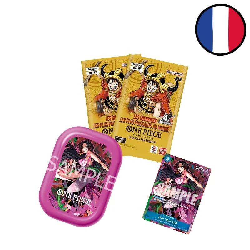 One Piece - Mini Tin Pack Set Vol.3 TS-03 : Boa Hancock V2 - FR