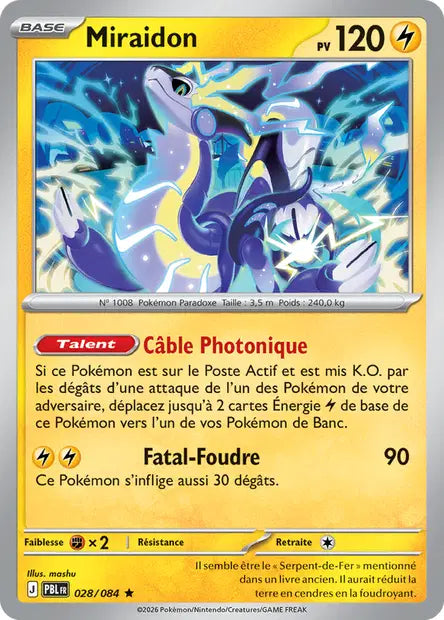 Pokémon - ME05 Nuit Noire - Miraidon (PBL 028/084)