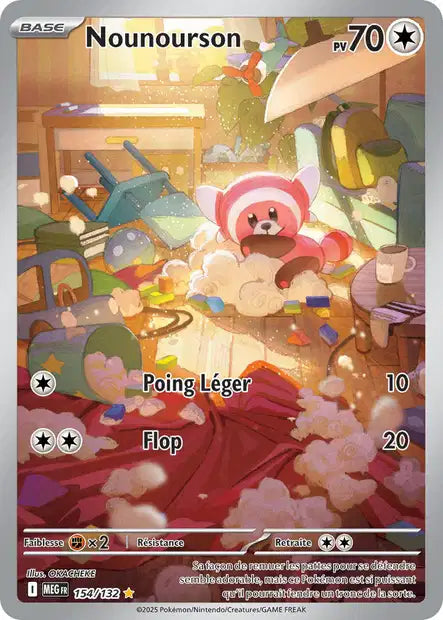Nounourson (MEG 154/132) - Méga-Évolutions - Carte Pokémon ME01