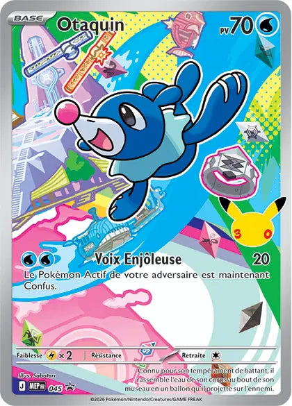 Otaquin (MEP 045) - Promo Méga-Évolution - Carte Pokémon
