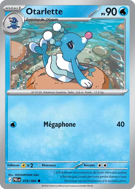 Pokémon - ME05 Nuit Noire - Otarlette (PBL 019/084)