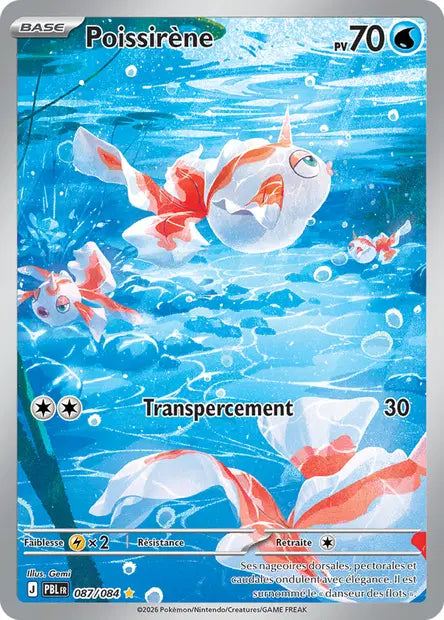 Pokémon - ME05 Nuit Noire - Poissirène (PBL 087/084)