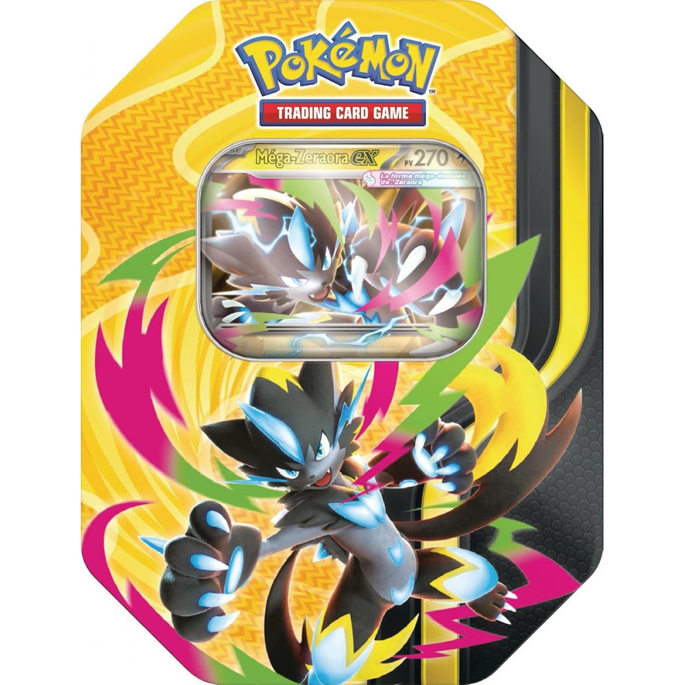 Pokémon - Lot de 3 Pokébox Méga Puissances Aout 2026 : Zeraora, Darkrai et Dracolosse