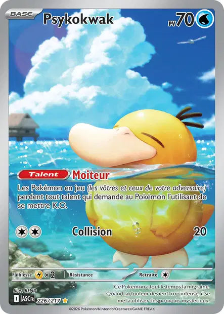 Psykokwak (ASC 226/217) - ME02.5 Héros Transcendants - Carte Pokémon