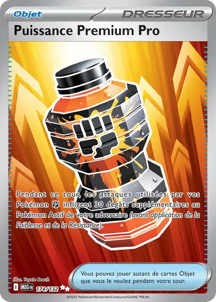 Puissance Premium Pro (MEG 174/132) - Méga-Évolutions - Carte Pokémon ME01