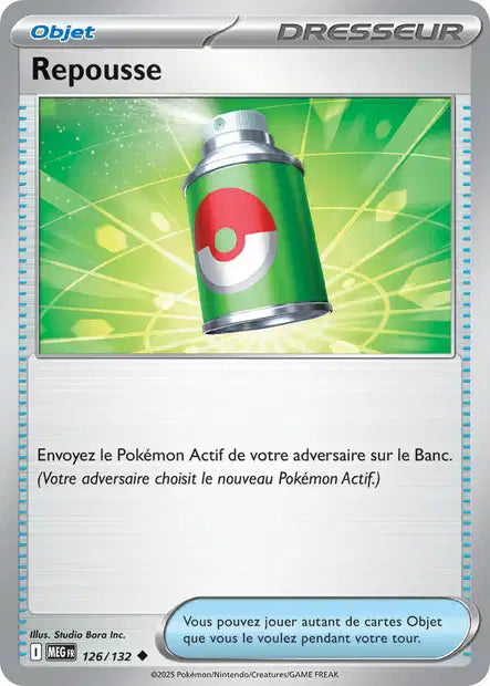 Repousse (MEG 126/132) - Méga-Évolutions - Carte Pokémon ME01