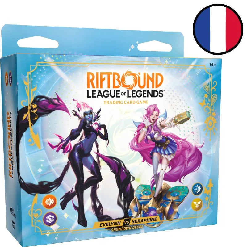 Riftbound TCG | League Of Legends - Decks Confrontation Set 5 Radiance : Evelynn vs Séraphine