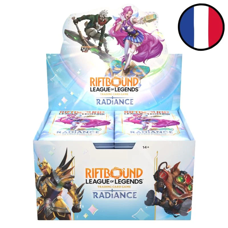 Riftbound TCG | League Of Legends - Display de 24 boosters Set 5 : Radiance - FR