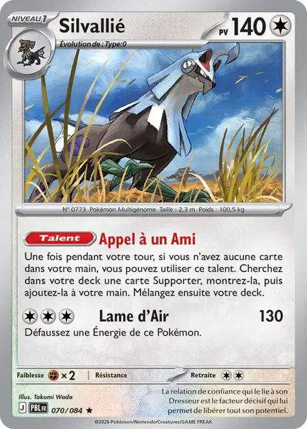 Pokémon - ME05 Nuit Noire - Silvallié (PBL 070/084)