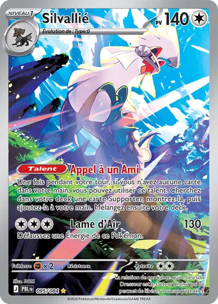 Pokémon - ME05 Nuit Noire - Silvallié (PBL 095/084)