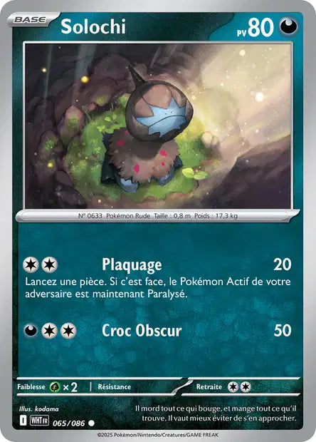 Solochi (WHT 065/086) - Flamme Blanche - Carte Pokémon EV10.5