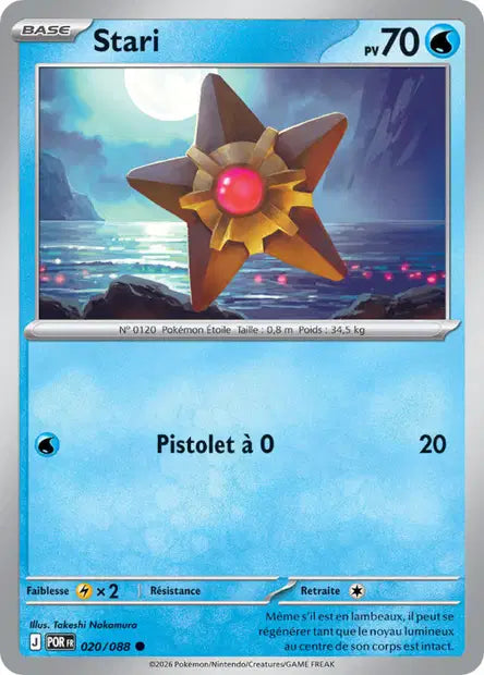 Stari (POR 020/088) - ME03 Équilibre Parfait - Carte Pokémon