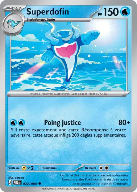 Pokémon - ME05 Nuit Noire - Superdofin (PBL 022/084)