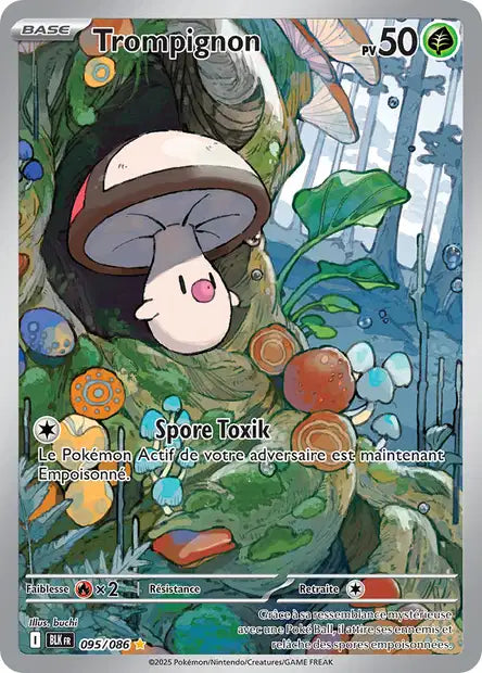 Trompignon (BLK 095/086) - Foudre Noire - Carte Pokémon EV10.5