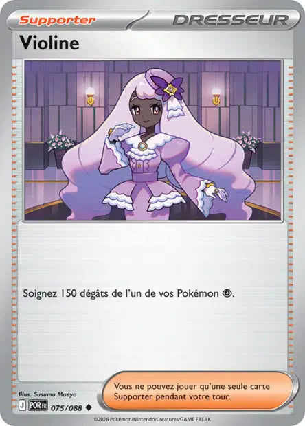 Violine (POR 075/088) - ME03 Équilibre Parfait - Carte Pokémon